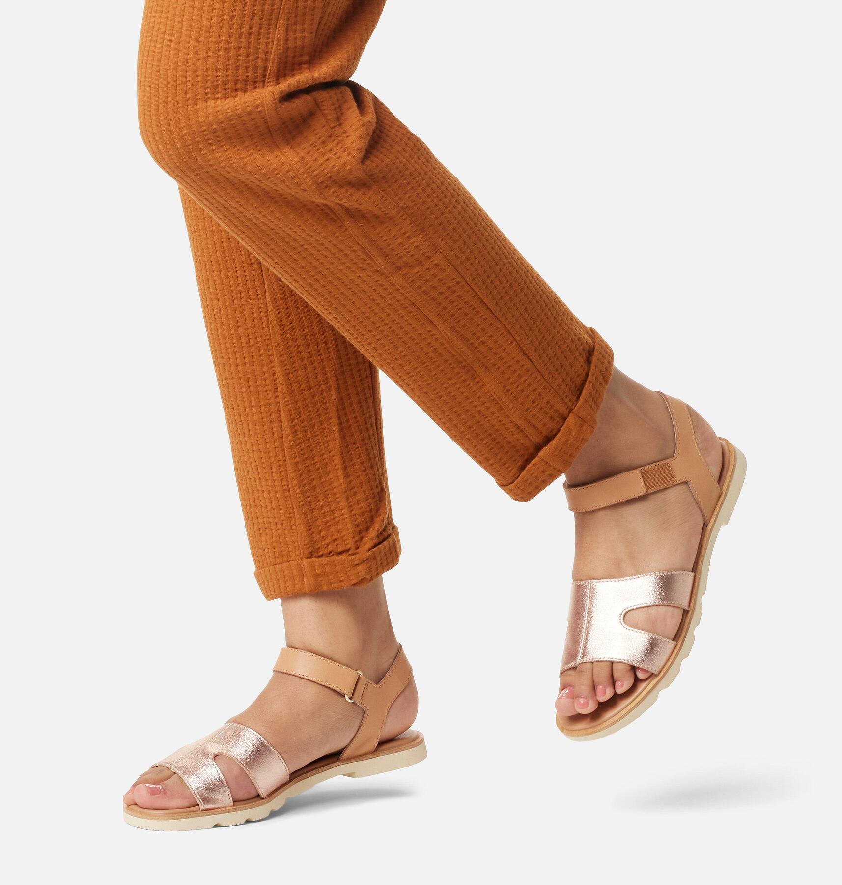 Ella Iii Ankle Strap Women's Flat Sandal - Image 10